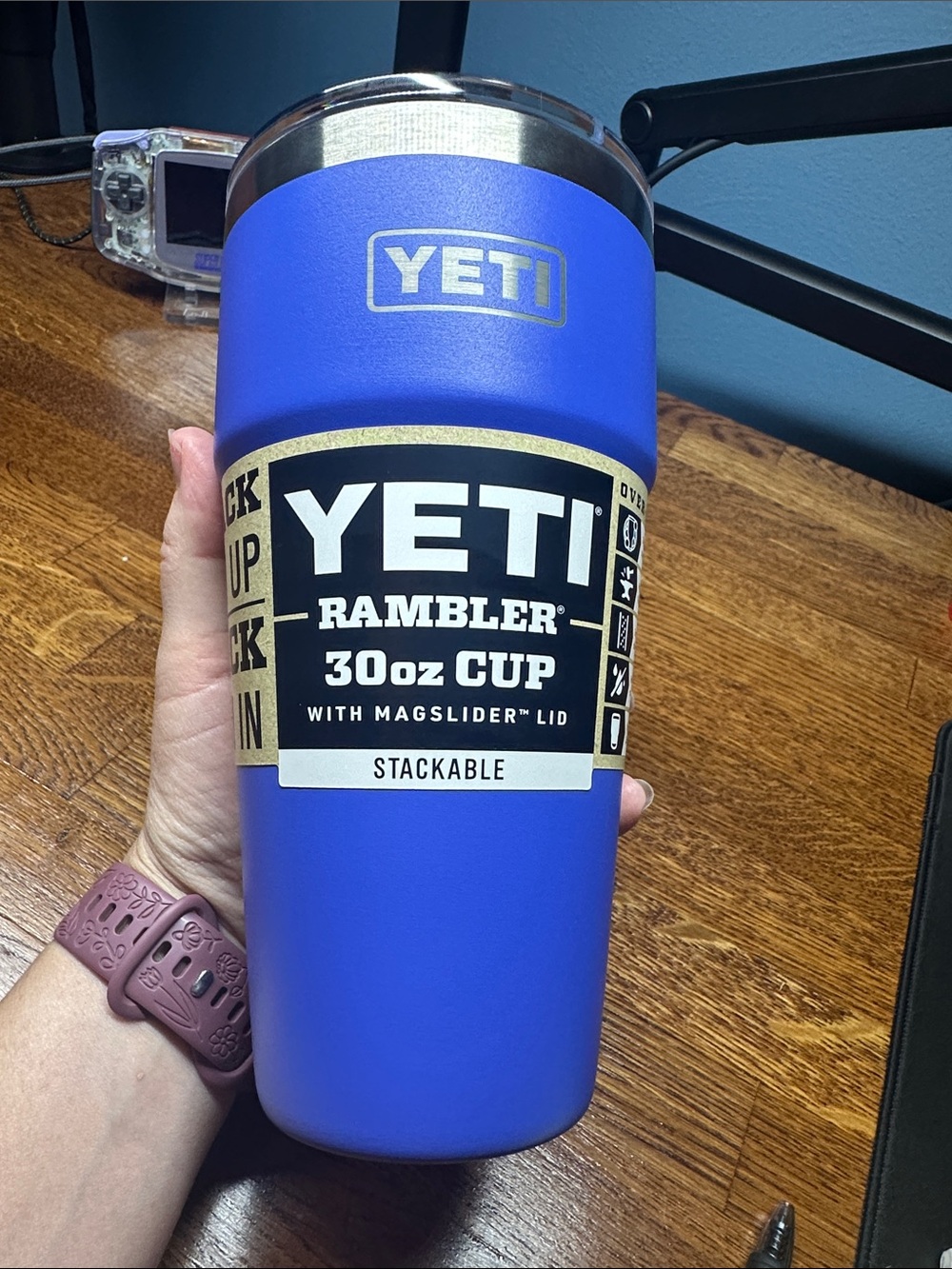 NWT Yeti Rambler 30oz - Ultramarine Violet